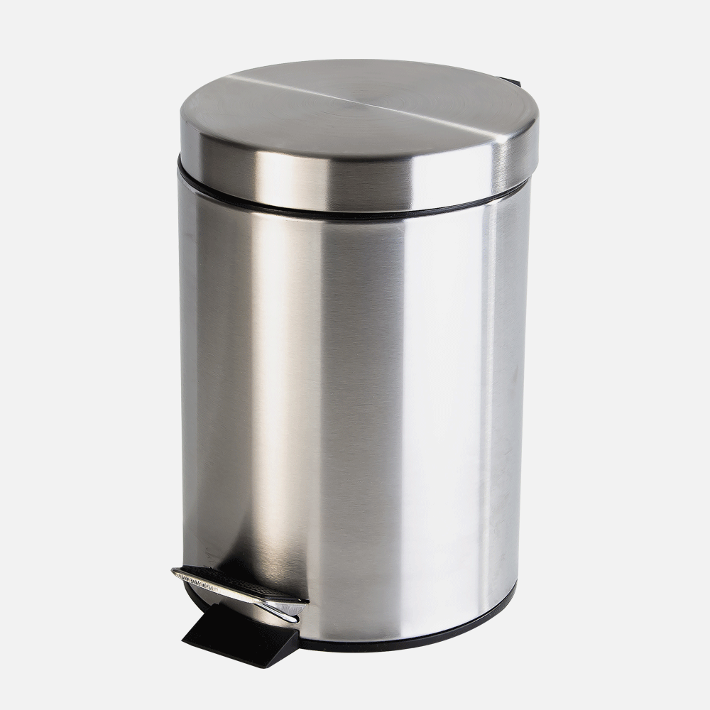 Gailarde Bin Stainless Steel Pedal 3 Litre x 3