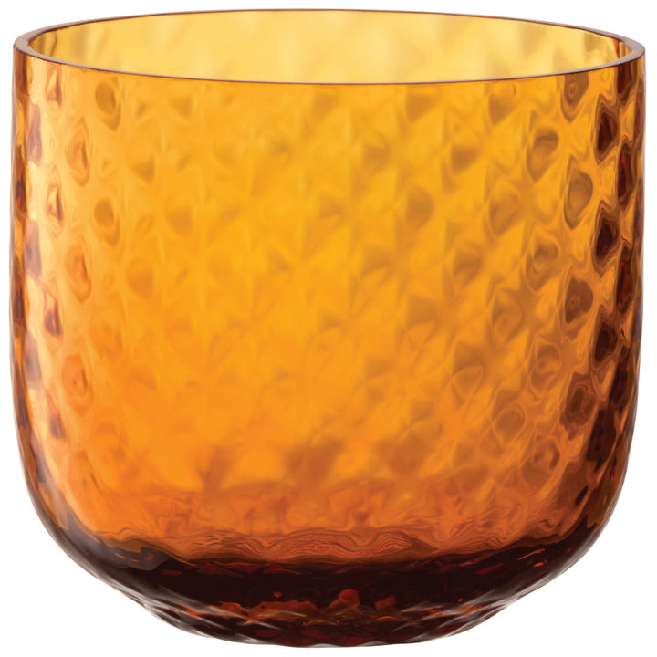 LSA Dapple Tumbler 300ml Sun Amber x 6