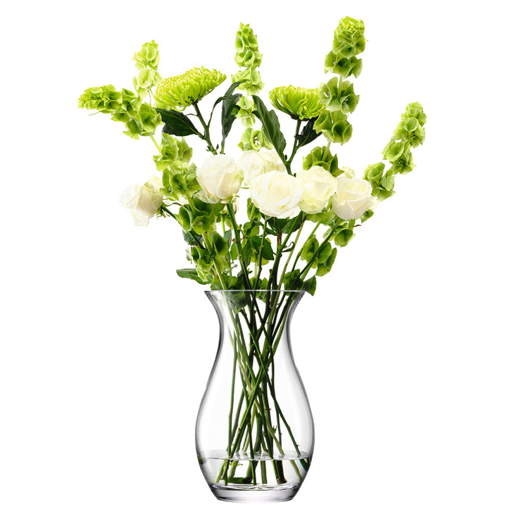 LSA Flower Grand Posy Vase H32cm Clear