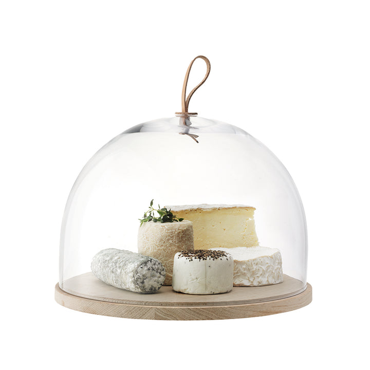 LSA Ivalo Dome & Ash Base 32cm - H20.5cm Clear