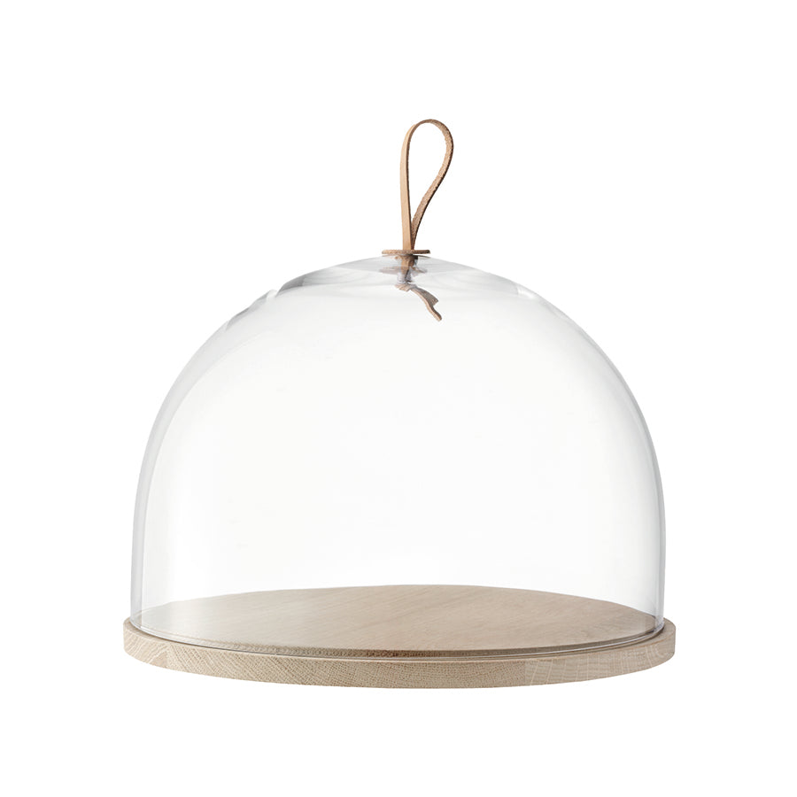 LSA Ivalo Dome & Ash Base 32cm - H20.5cm Clear