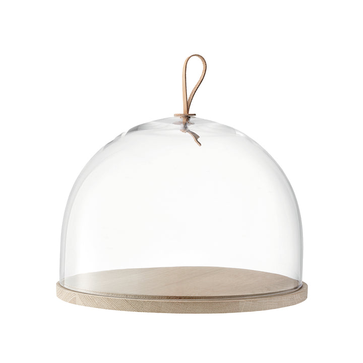 LSA Ivalo Dome & Ash Base 32cm - H20.5cm Clear