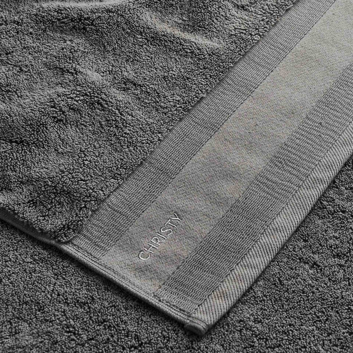CHRISTY Signature Towels - Charcoal