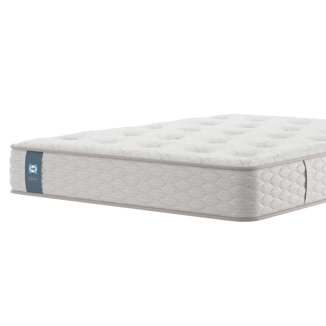 Sealy Tudor contract mattress with a Sealy logo on a white background