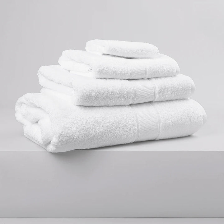 Tielle Luxury Hotel White Towels - 650gsm