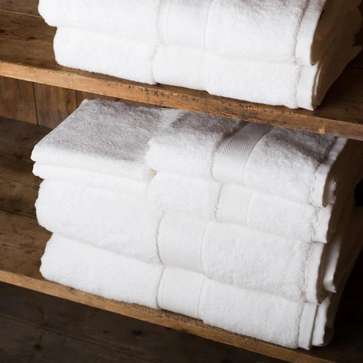 Tielle Luxury Hotel White Towels - 650gsm