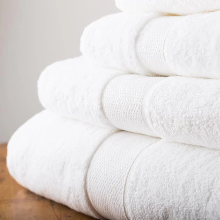 Tielle Luxury Hotel White Towels - 650gsm