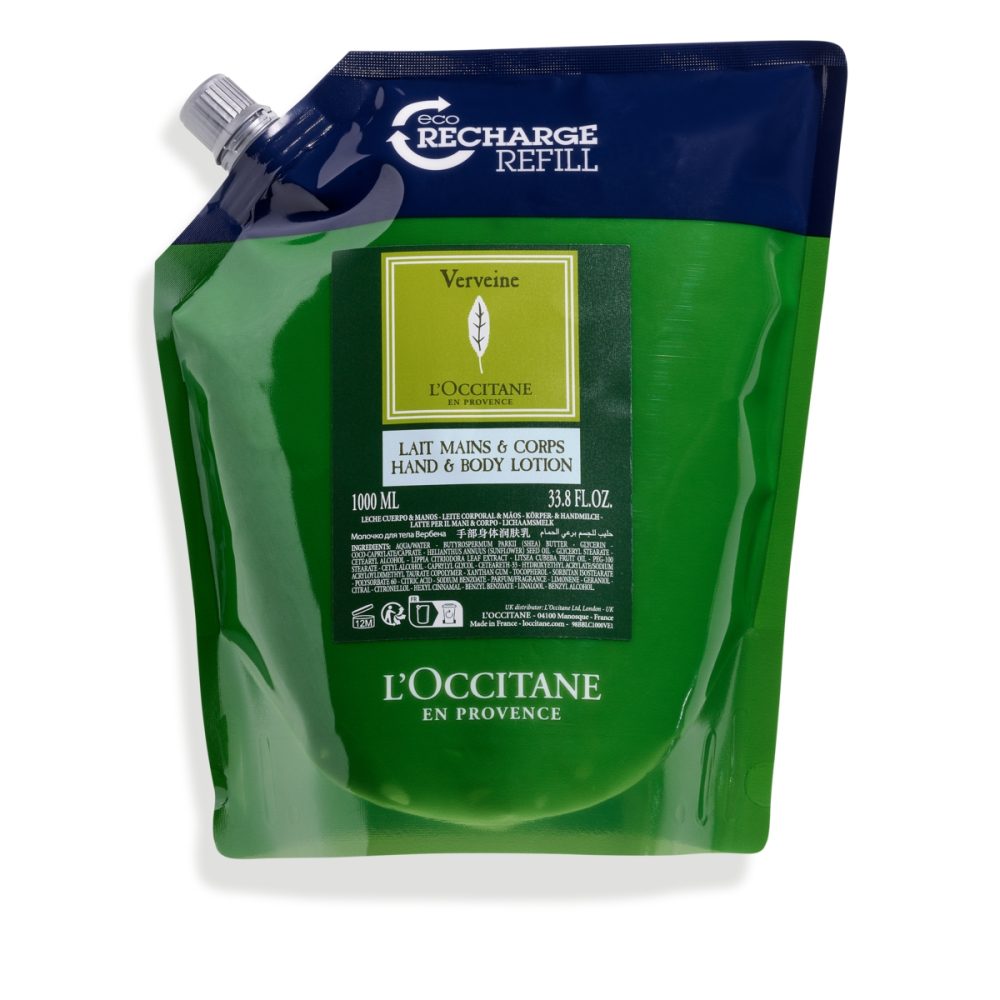 L'OCCITANE Verbena Hand & Body Lotion 1L - 6 Pack