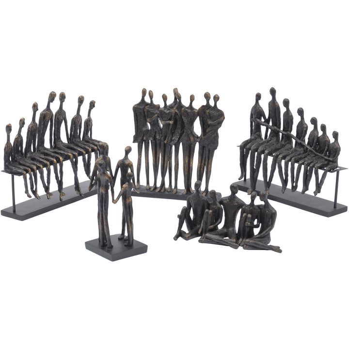 Libra Friendship Bench Sculpture