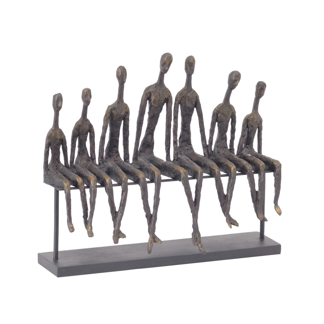 Libra Friendship Bench Sculpture