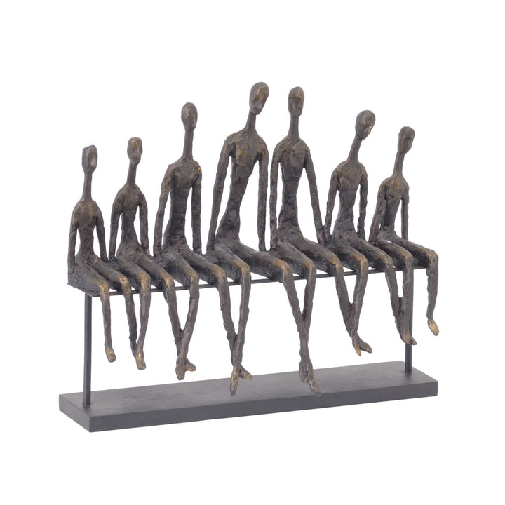 Libra Friendship Bench Sculpture