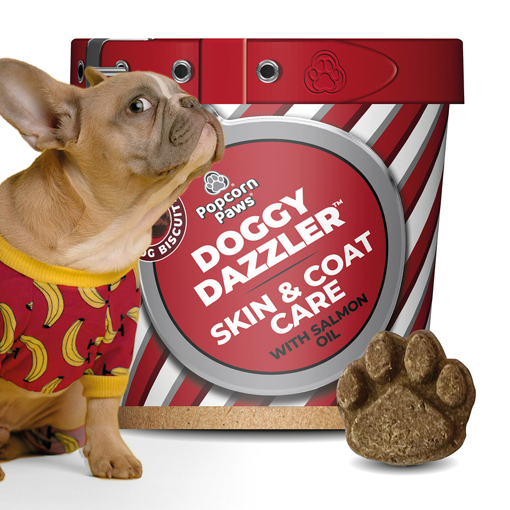 Popcorn Paws Mixed Case – Functional Dog Treats (16 x 120g Tubs)