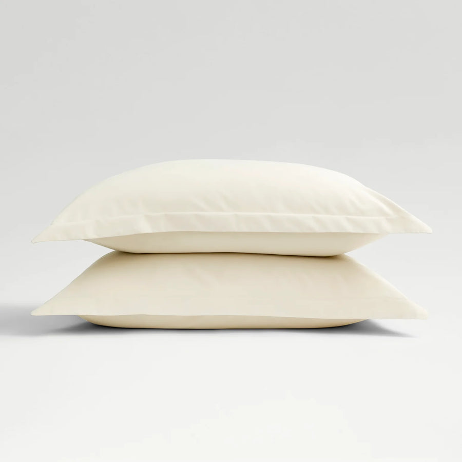 CHRISTY 400 TC Sateen Pillowcase Pair Ivory
