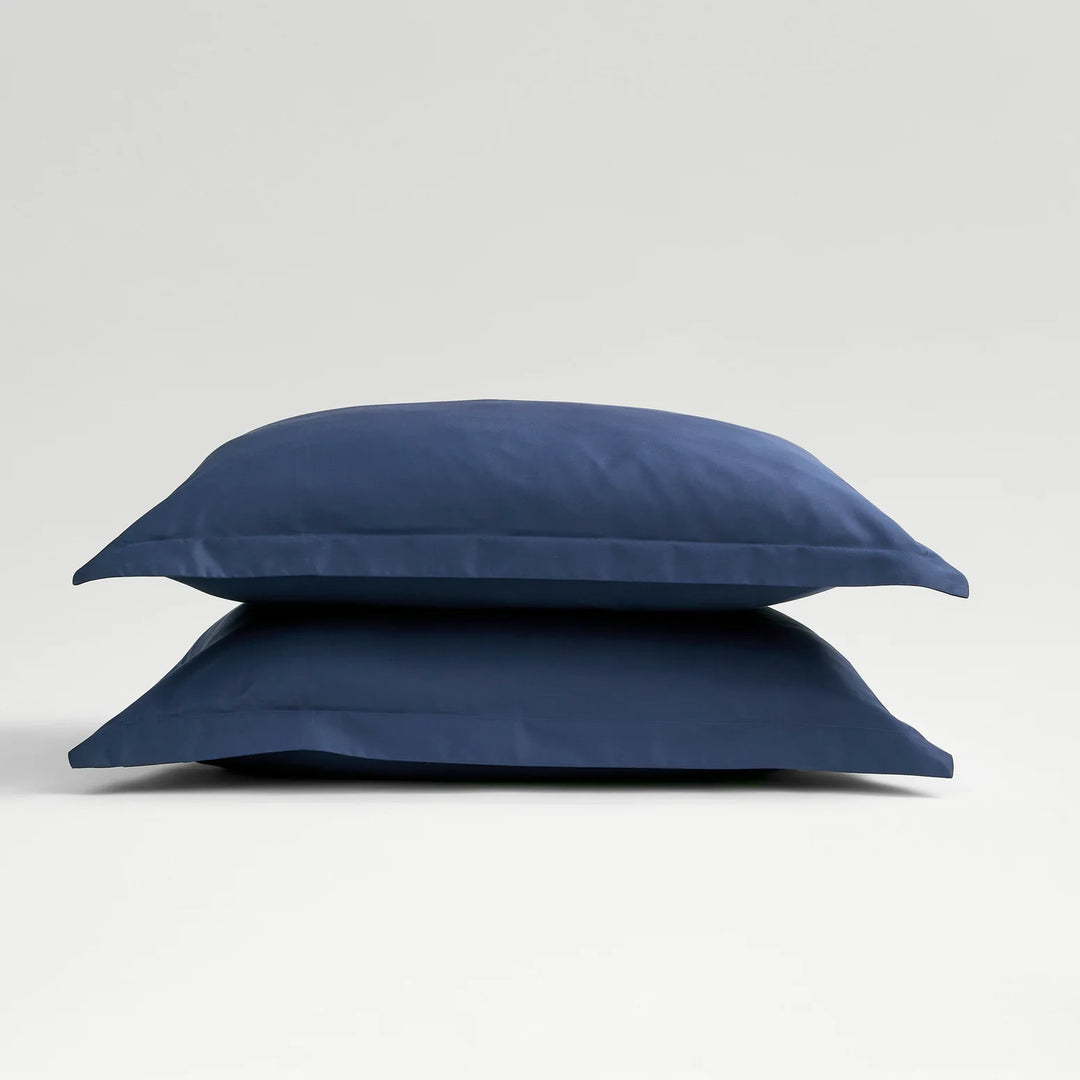 CHRISTY 400 TC Sateen Pillowcase Pair - Navy