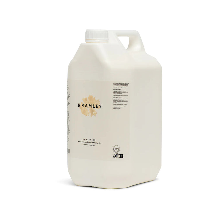 Hand Cream 5 Litre Refill with Lavender, Geranium & Petitgrain essential oils