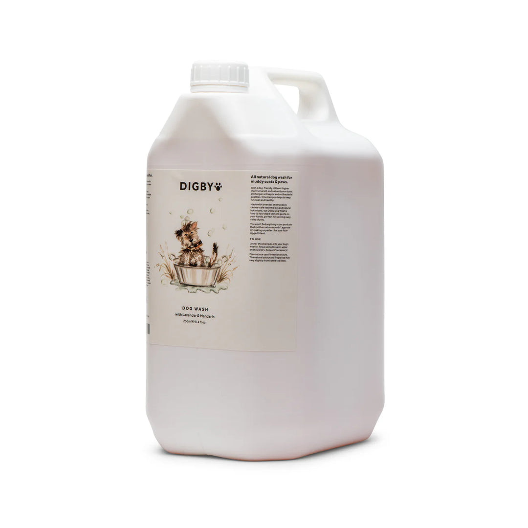 Digby Dog Wash Professional 5Litre with Lavender & Mandarin essential oils