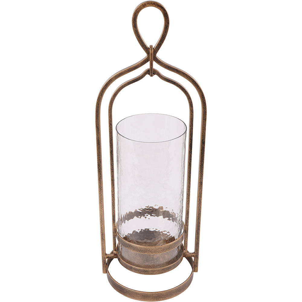 Laura Ashley Large Aged Gold Loop Hurricane