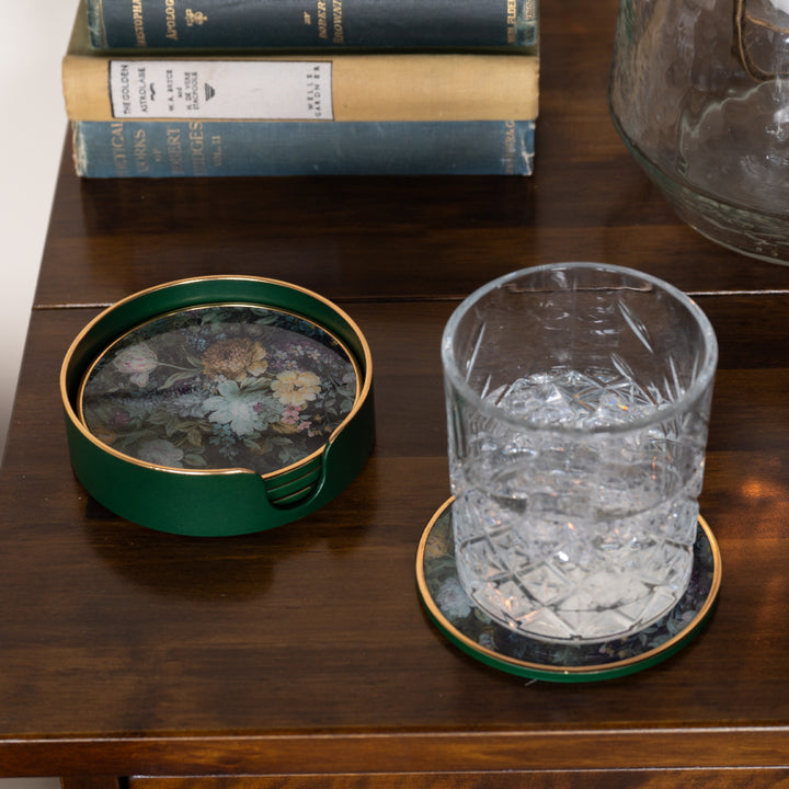 Laura Ashley Mathilde Print Set Of 4 Coasters