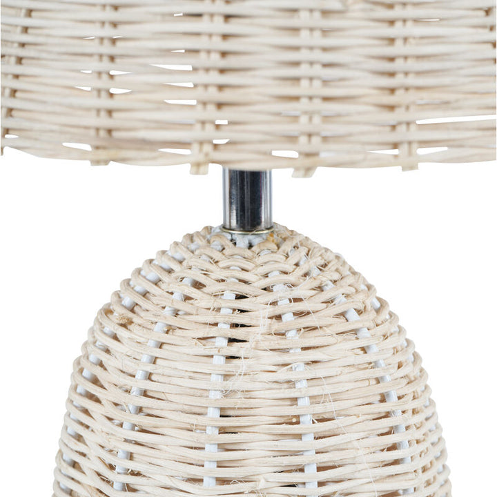 Libra Mini Rattan Lamp Base and Shade