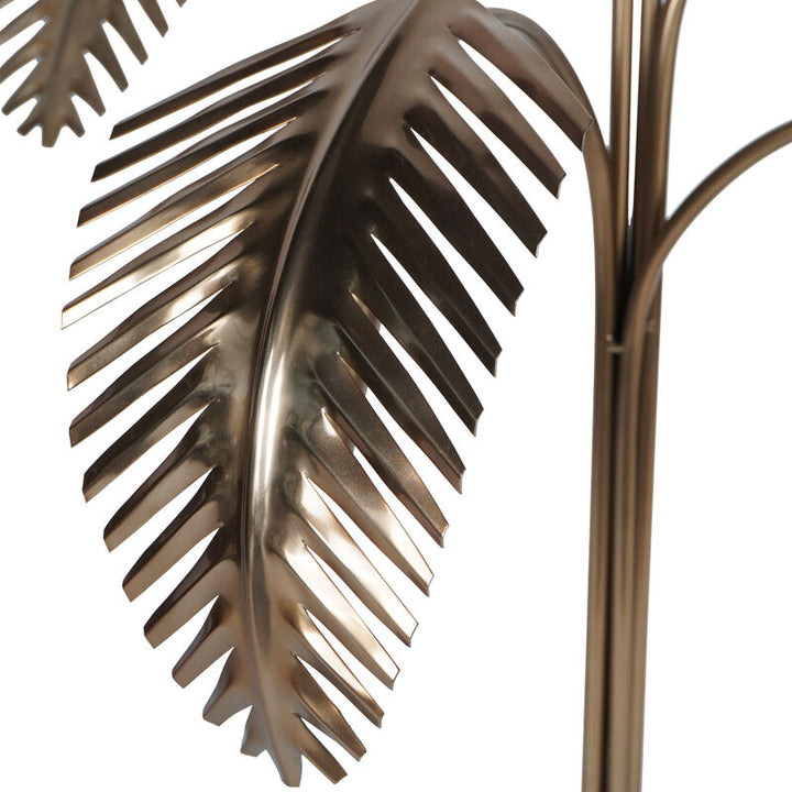 Libra Palm Dusky Gold Table Lamp