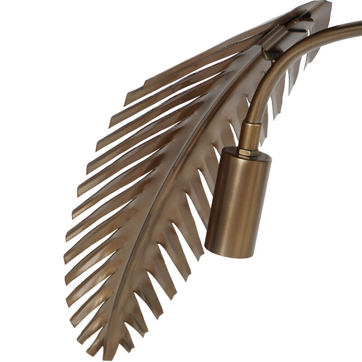 Libra Palm Dusky Gold Table Lamp