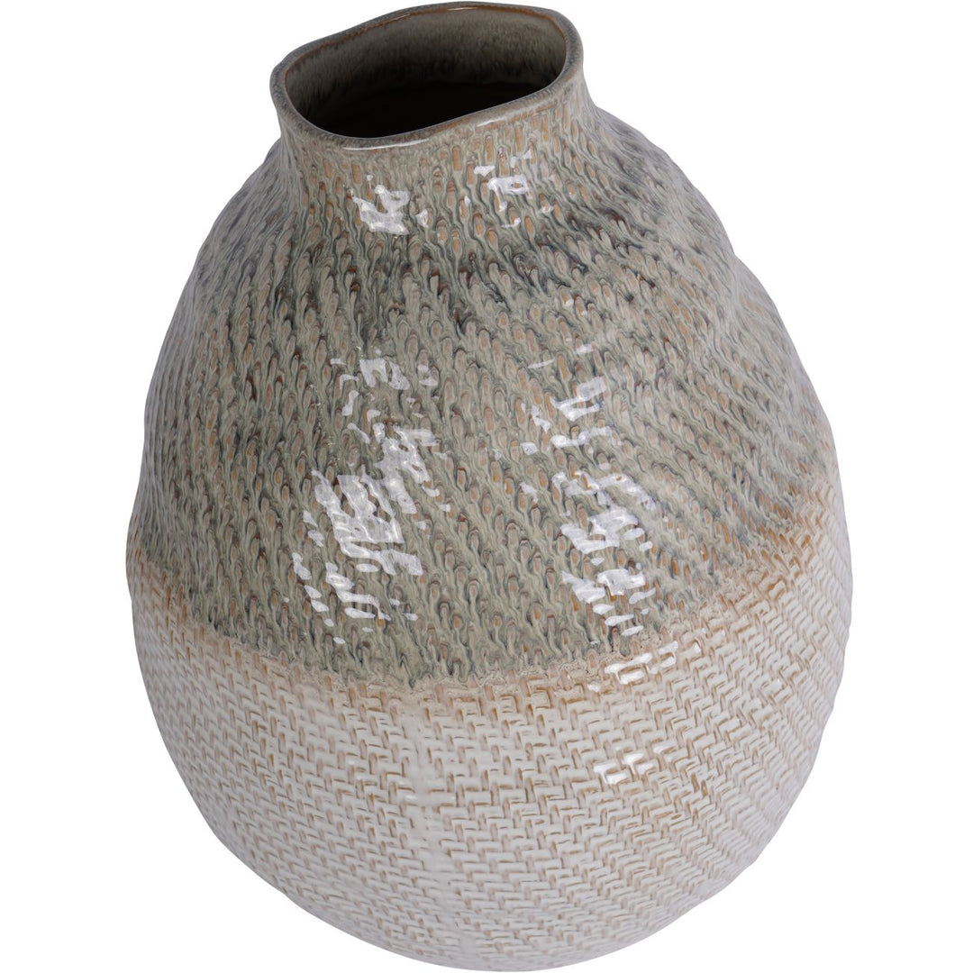 Libra Ceramic Woven Vase Extra Large
