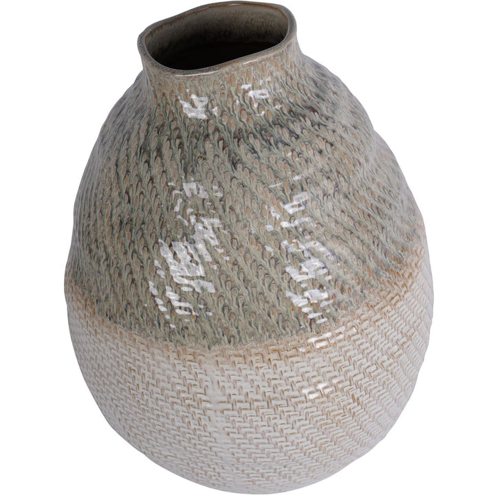 Libra Ceramic Woven Vase Extra Large