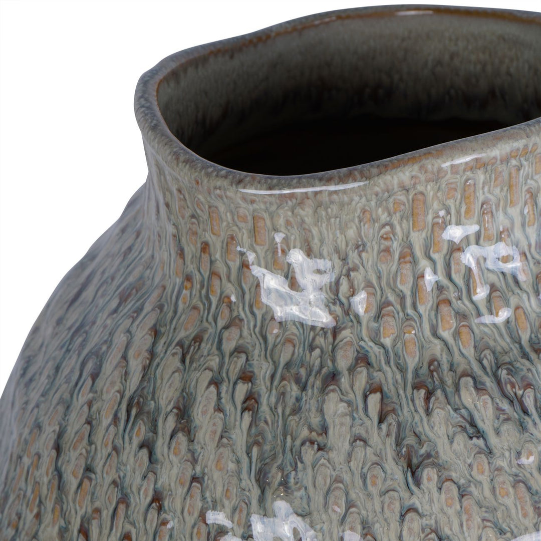 Libra Ceramic Woven Vase Extra Large