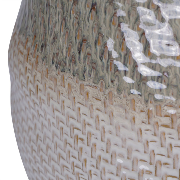 Libra Ceramic Woven Vase Extra Large