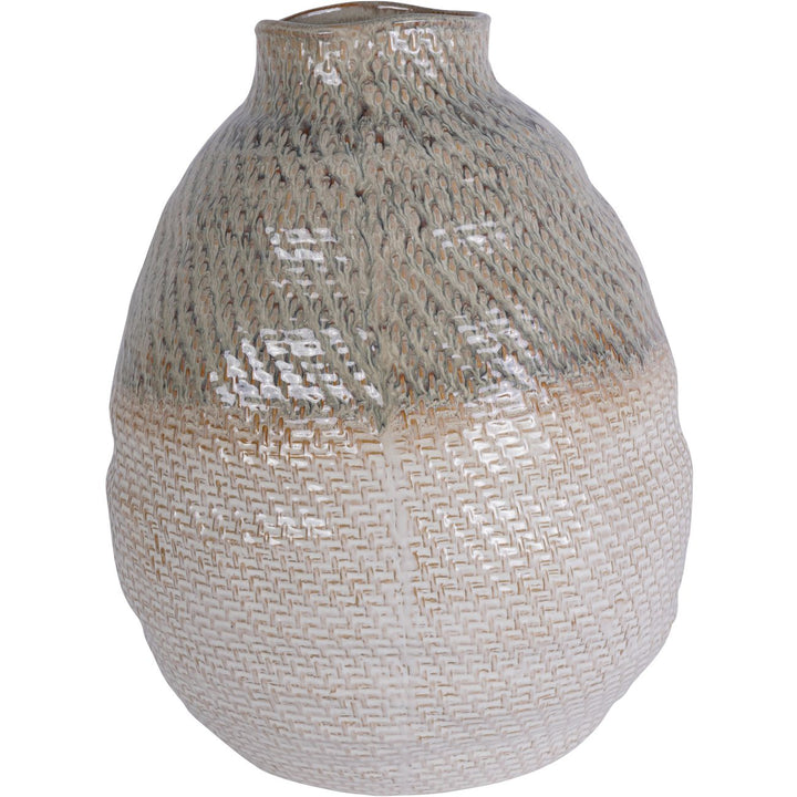 Libra Ceramic Woven Vase Extra Large
