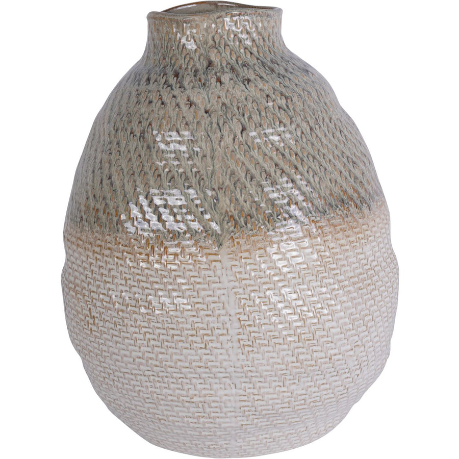 Libra Ceramic Woven Vase Extra Large