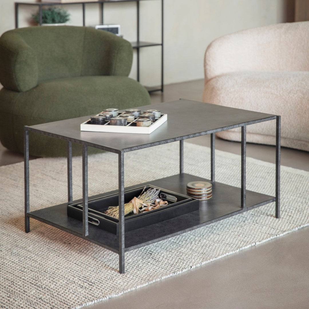 Libra Brooks Coffee Table Mottled Black