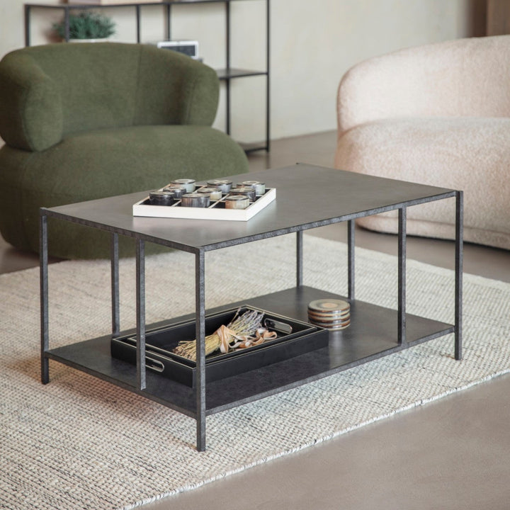 Libra Brooks Coffee Table Mottled Black
