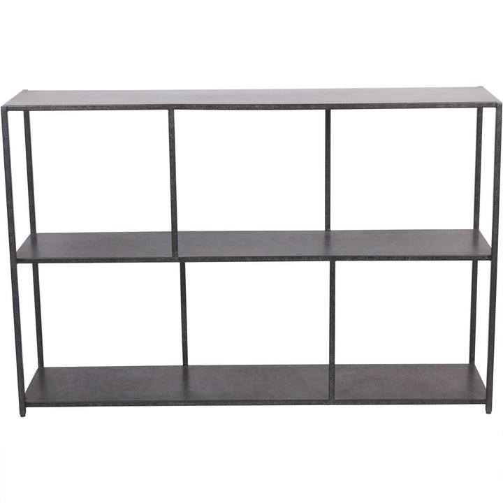 Libra Brooks Console Table Mottled Black