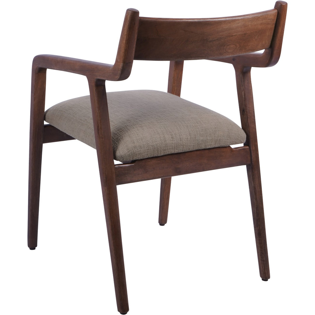 Libra Monterey Wooden Upholstered Dining Chair in Sage