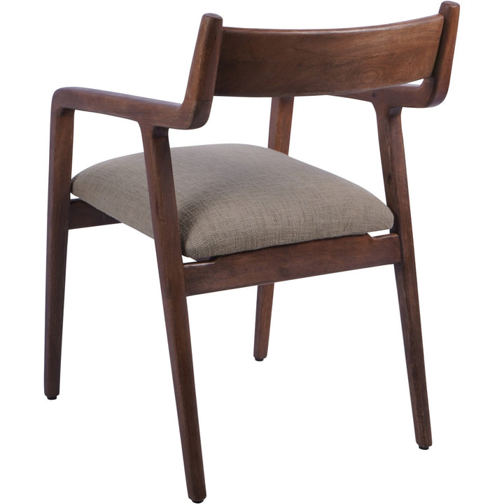 Libra Monterey Wooden Upholstered Dining Chair in Sage