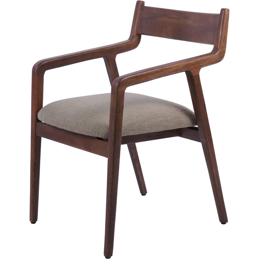 Libra Monterey Wooden Upholstered Dining Chair in Sage
