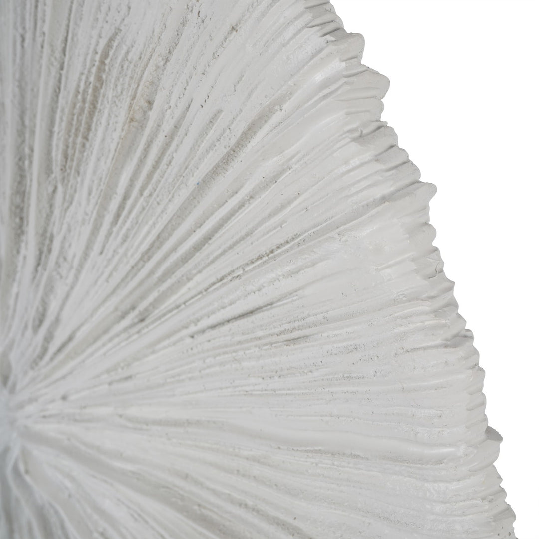 Libra Orbis Textured Sculpture on Stand