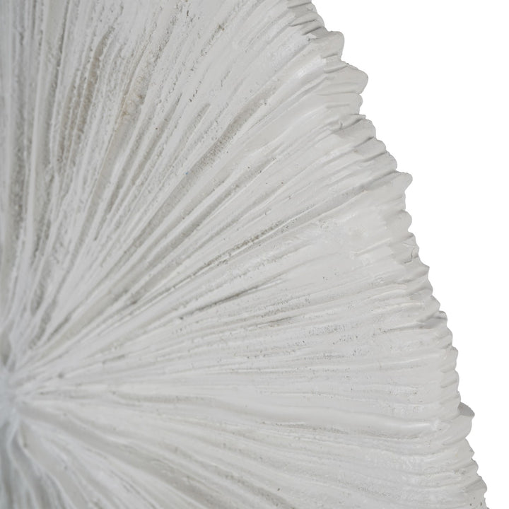 Libra Orbis Textured Sculpture on Stand