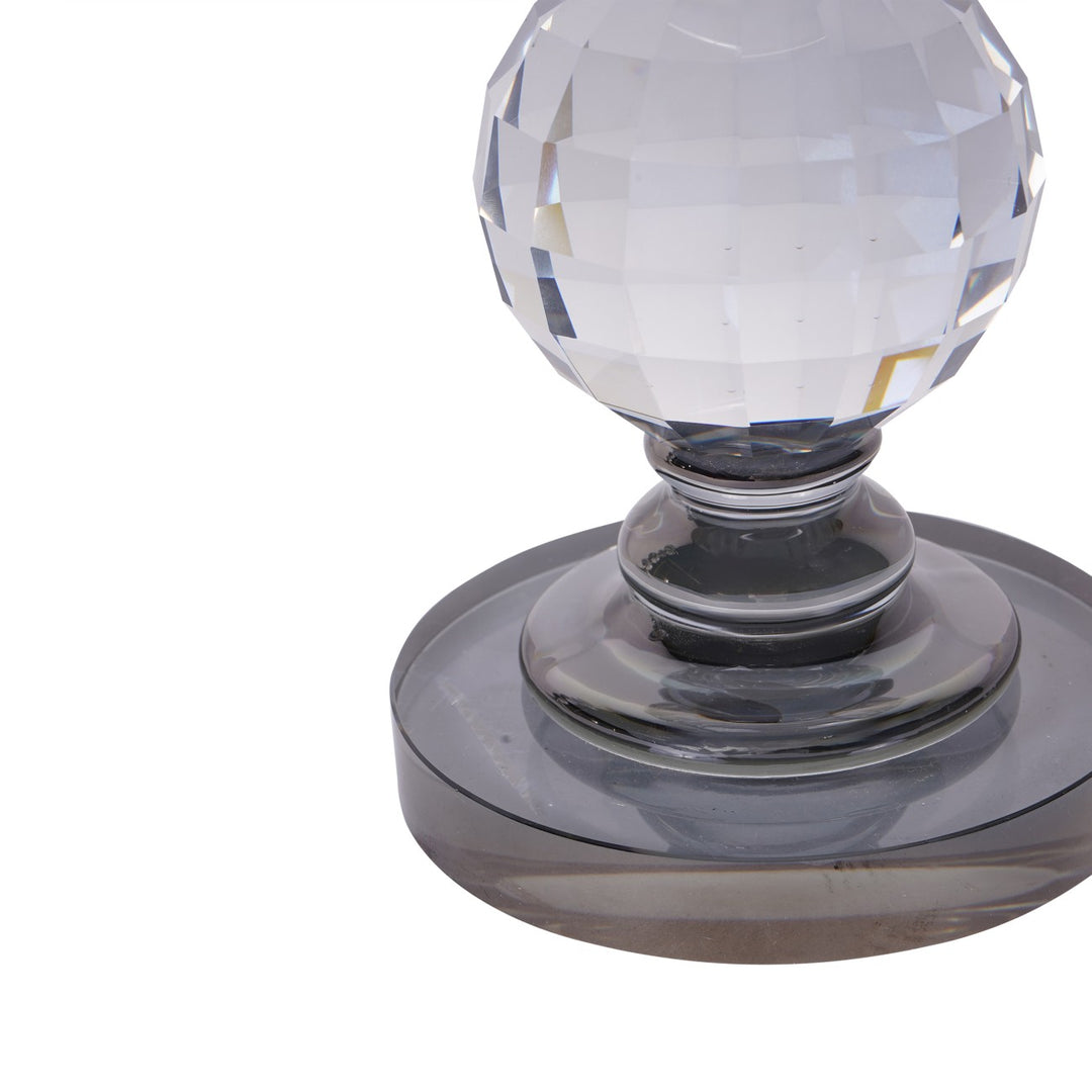 Laura Ashley Kersey Glass Candle Holder