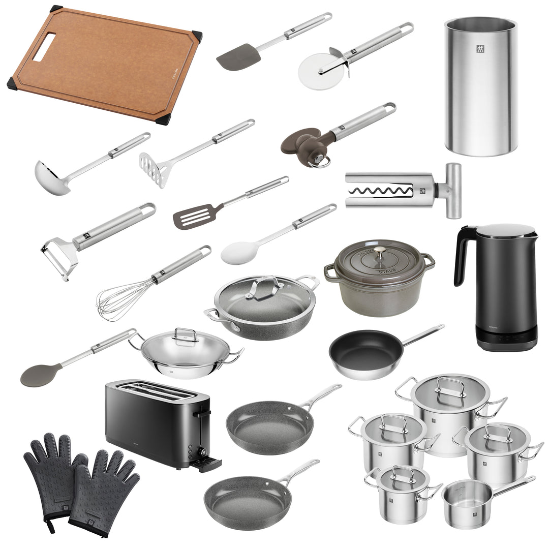 Kitchen Essentials Set Premium - 8 Person
