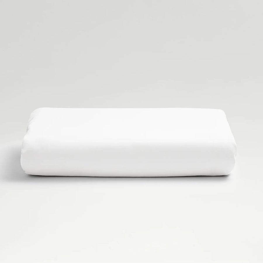 CHRISTY Balmoral Fitted Sheet White - Pack of Two