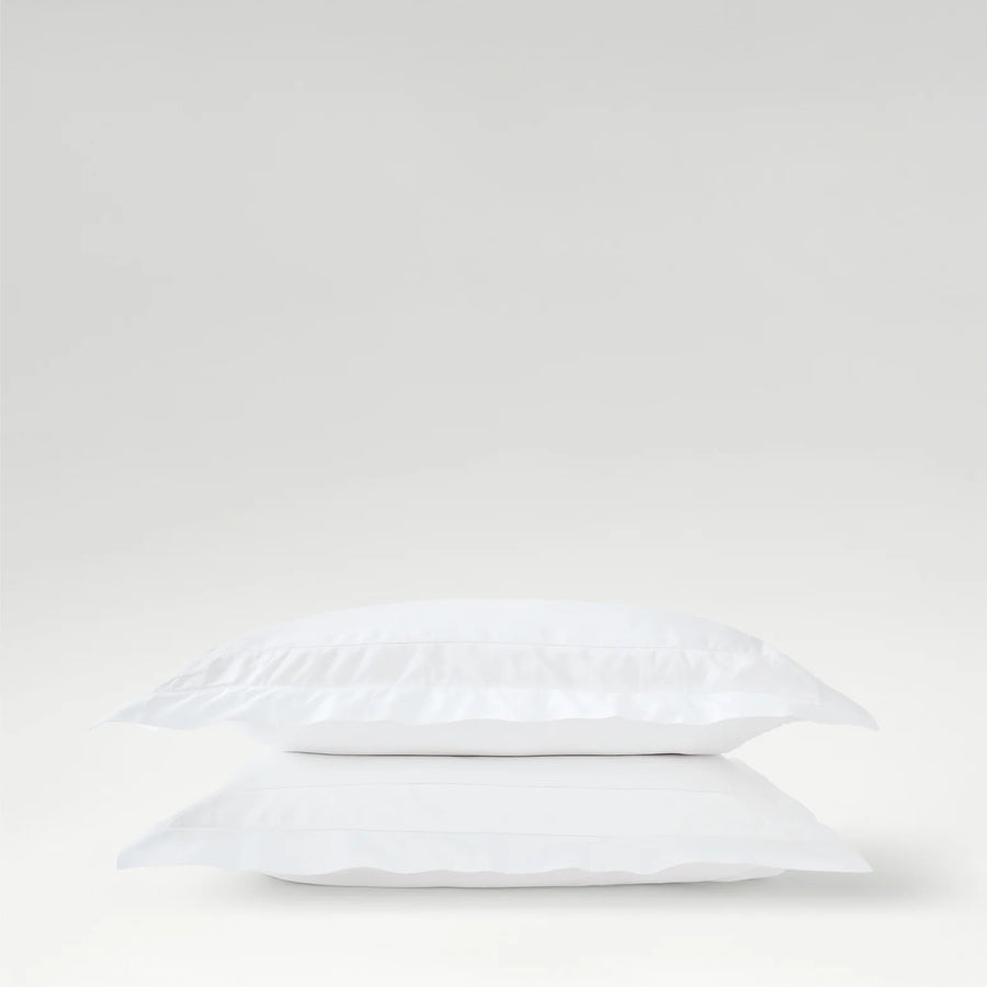 CHRISTY Balmoral Oxford Pillowcase Pair White
