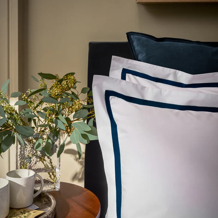 Beaumont Oxford Pillowcase Pair Navy