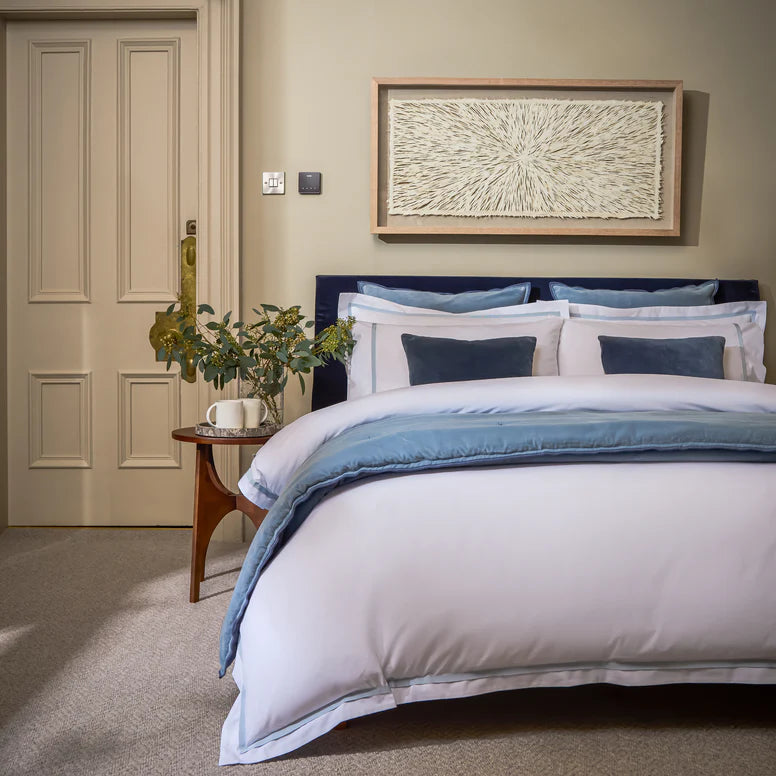 Beaumont Duvet set Pale Blue