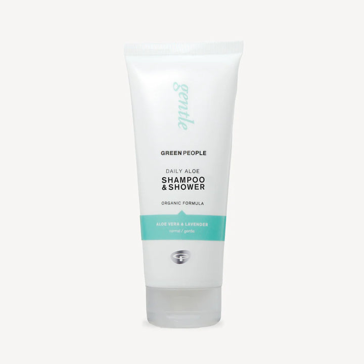 Green People Daily Aloe Shampoo & Shower Gel 200ml 6 Pack