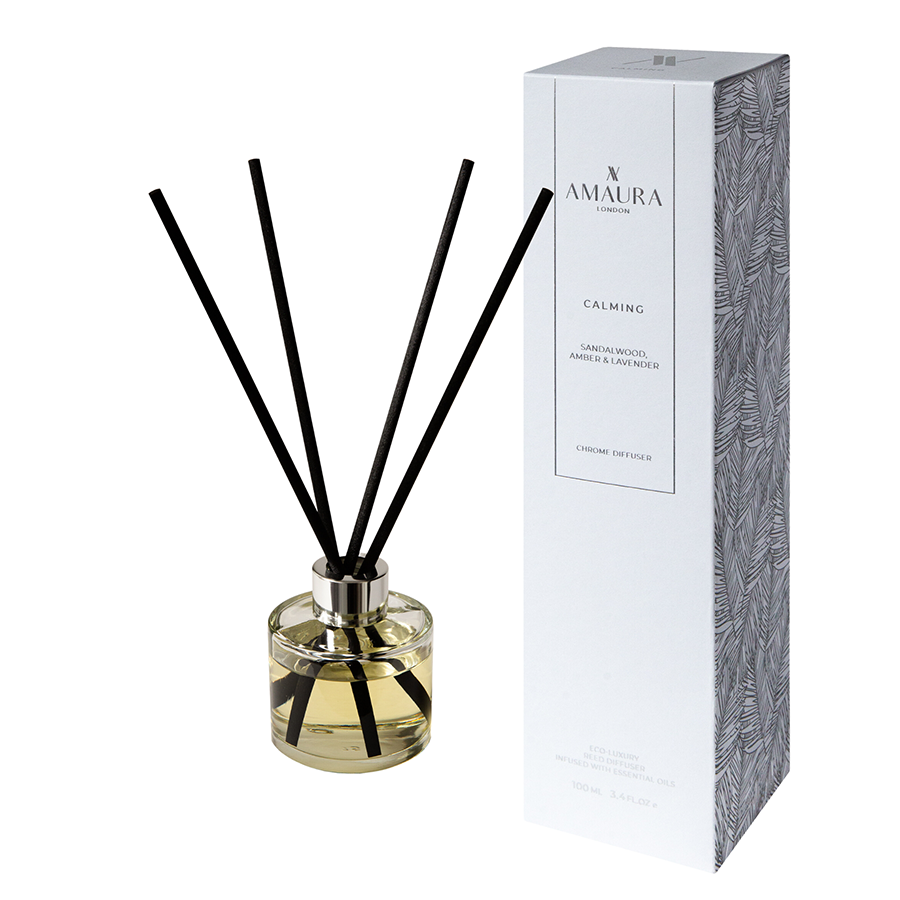 Maura Reed Chicago Amaura Calming | Sandalwood, Amber & Lavender | Eco Luxury Reed ...