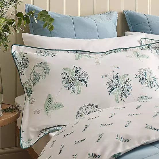 CHRISTY Thistle Duvet Set Teal