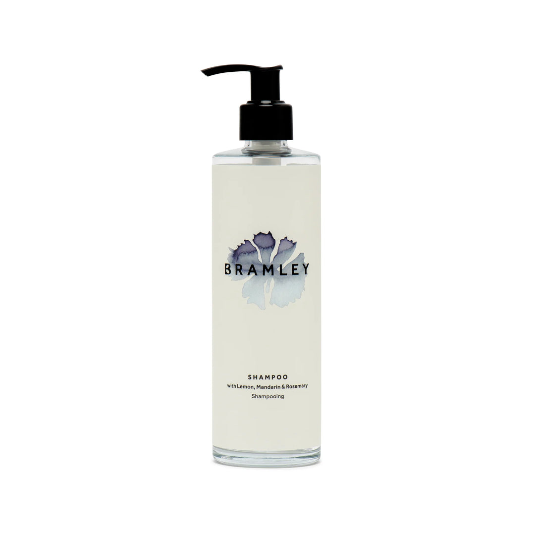 Shampoo Empty 250ml Labelled Glass Bottle - TRADE EXCLUSIVE