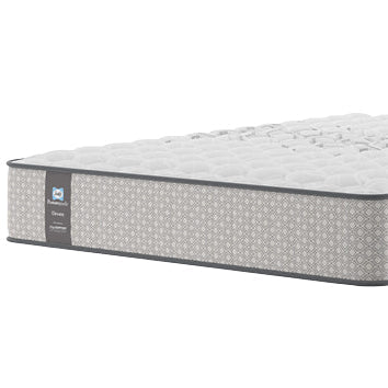 Sealy Monarch mattress with a Sealy logo on a white background